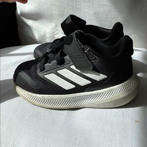 adidas Kids Black and White Sneakers